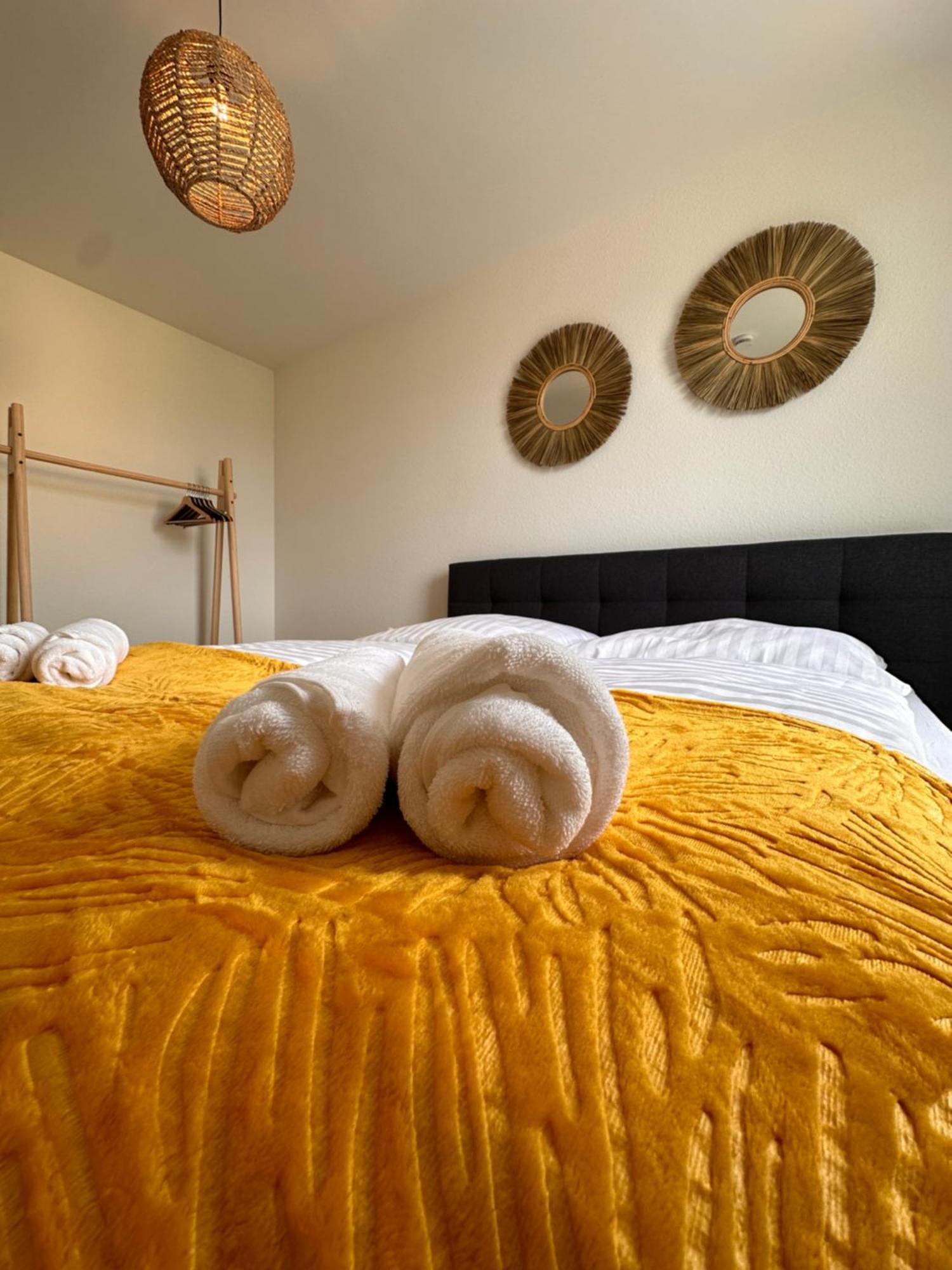 Amao-Sepia I 86Qm I King-Size Beds I Netflix I Privat Balcony I Free Parking I Near Europapark Daire Rheinhausen Dış mekan fotoğraf
