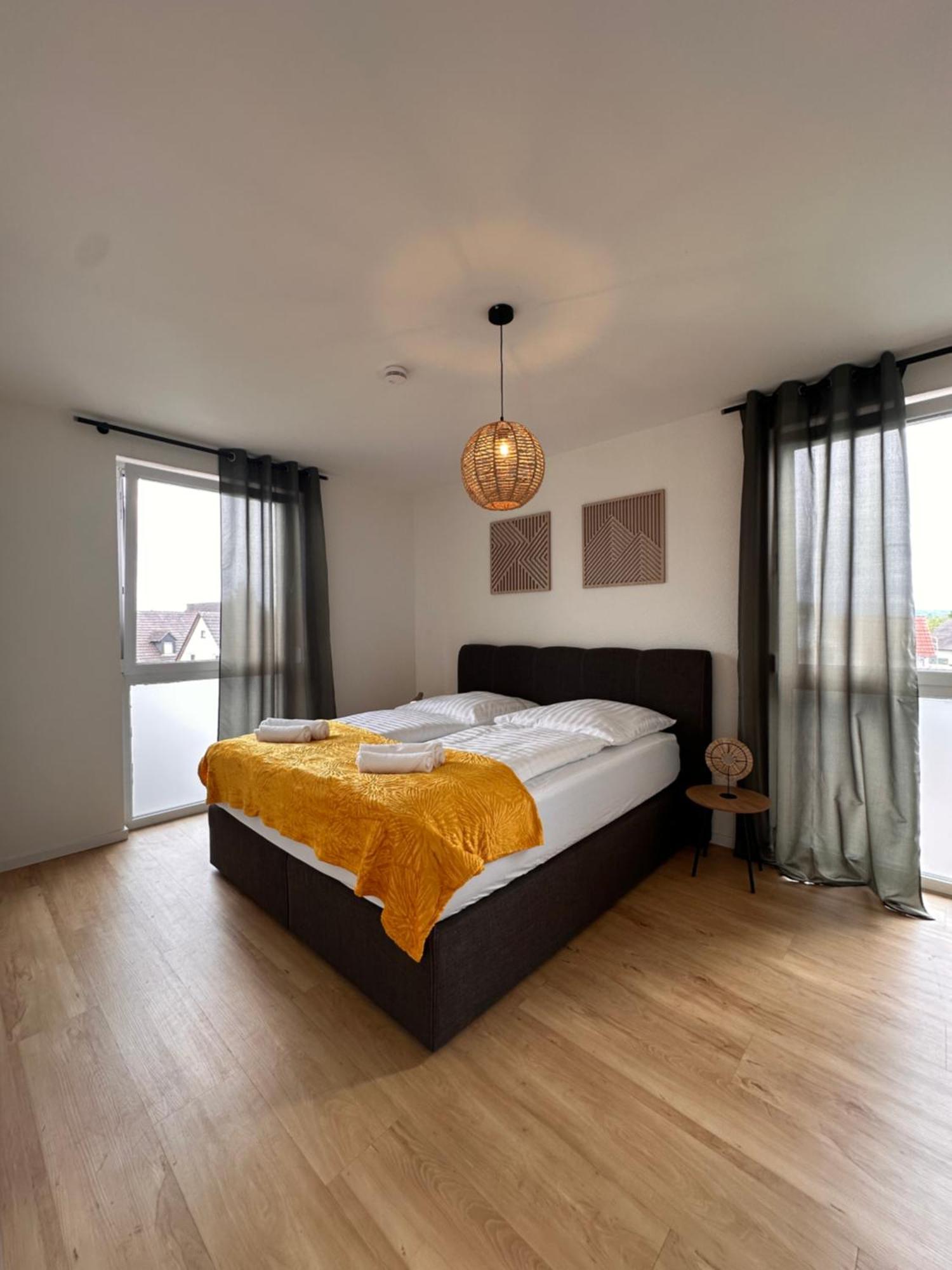 Amao-Sepia I 86Qm I King-Size Beds I Netflix I Privat Balcony I Free Parking I Near Europapark Daire Rheinhausen Dış mekan fotoğraf