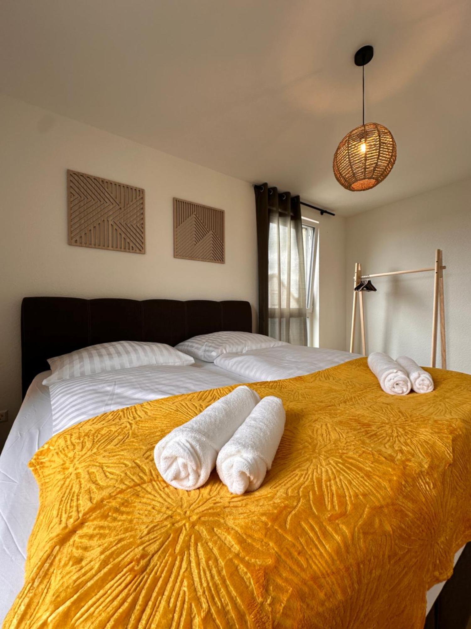 Amao-Sepia I 86Qm I King-Size Beds I Netflix I Privat Balcony I Free Parking I Near Europapark Daire Rheinhausen Dış mekan fotoğraf