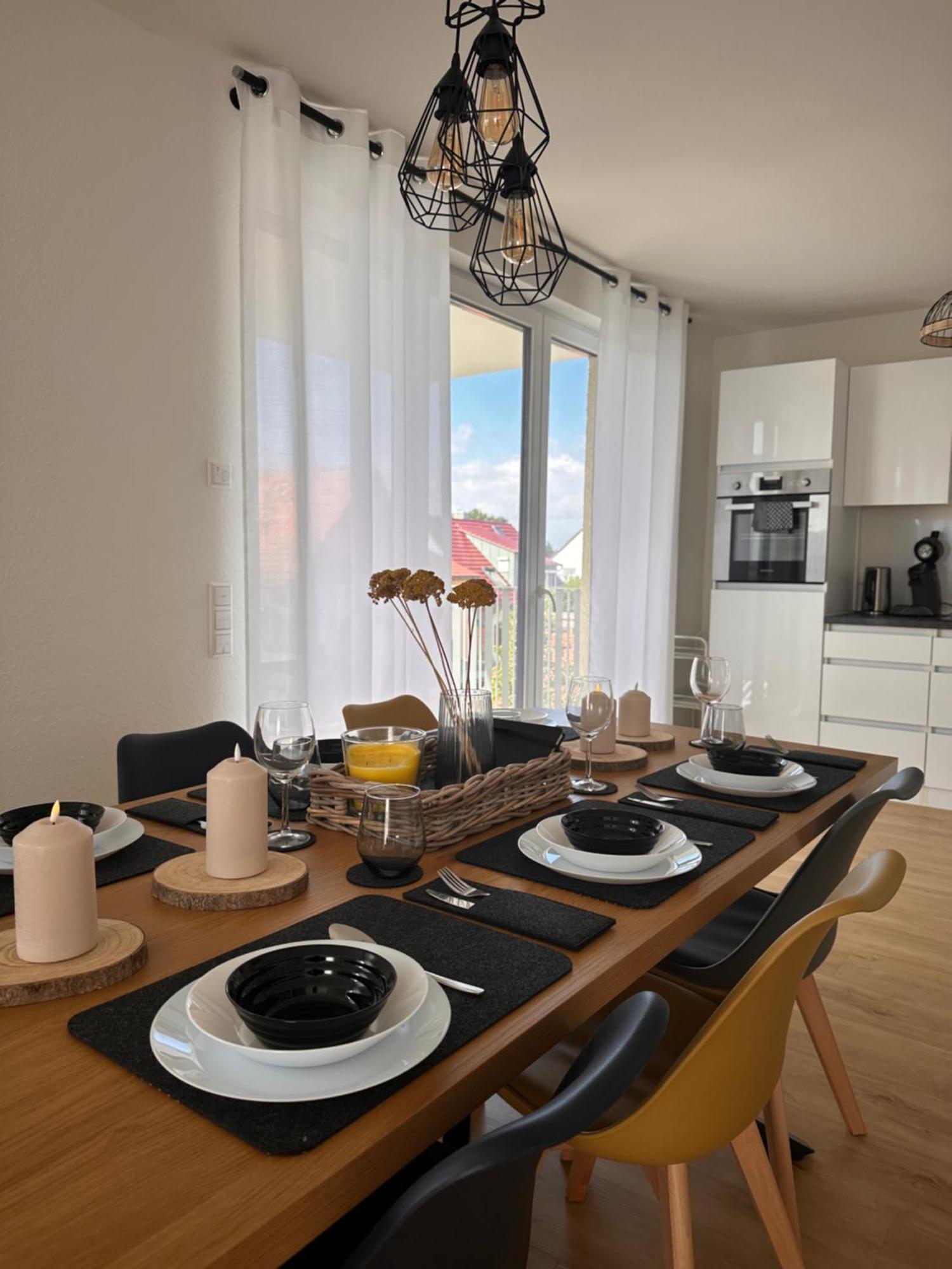 Amao-Sepia I 86Qm I King-Size Beds I Netflix I Privat Balcony I Free Parking I Near Europapark Daire Rheinhausen Dış mekan fotoğraf